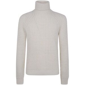 NUUR Men's Textured Knit Turtleneck Sweater Men NUDE & NEUTRALS Sweaters &